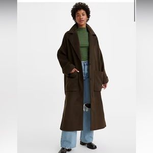 Levi’s NWT Parker Wooly Oversized Coat